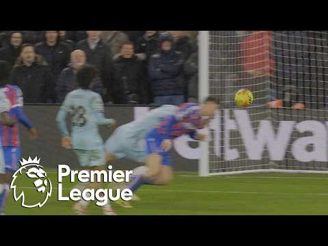 Jorgen Strand Larsen's brace doubles Palace's lead against Burnley | Premier League | NBC Sports