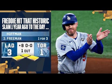 FULL INNING: Freddie Freeman and the Dodgers had the bases loaded late vs. the Blue Jays 👀