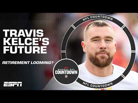 Reflecting on Travis Kelce's career 🏈 Will he retire after Chiefs missed playoffs?! | NFL Countdown