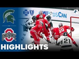 Michigan State vs Ohio State | NCAA College Hockey | Highlights - February 27, 2026