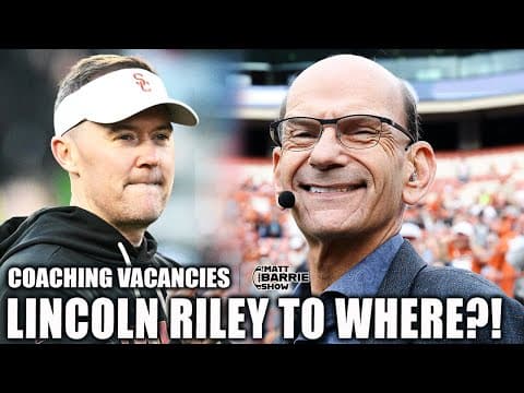 Paul Finebaum FUELS SPECULATION about Lincoln Riley LEAVING USC?! | The Matt Barrie Show