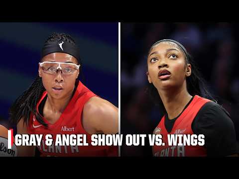 ALLISHA GRAY HAD THE HOT HAND 🔥 + AN ANGEL DOUBLE-DOUBLE 😤 Dream hold off Wings | WNBA on ESPN