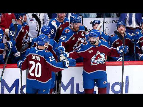 The Colorado Avalanche strike first in Game 2!