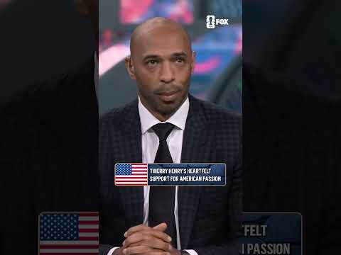 One moment during the USMNT's opener yesterday made both Thierry Henry and Zlatan emotional