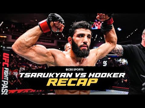 Tsarukyan Submits Hooker, Ian Machado Garry Wins | UFC Fight Night Recap & Next Opponent