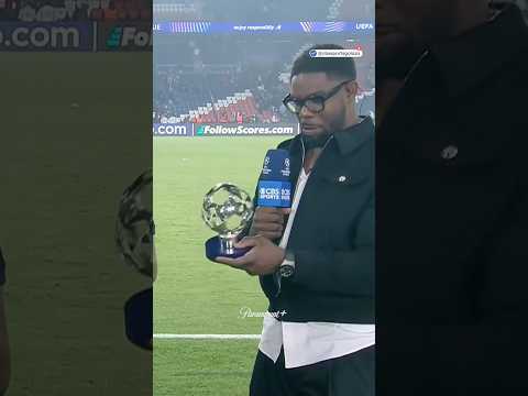 Micah STEALS Hakimi's Award🏆😂| UCL Today | CBS Sports Golazo