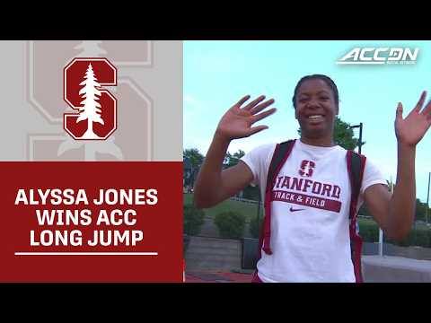 Stanford's Alyssa Jones Wins ACC Long Jump