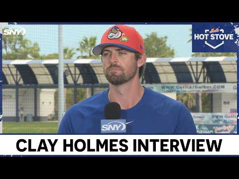 Clay Holmes shows tweak he made to his cutter grip