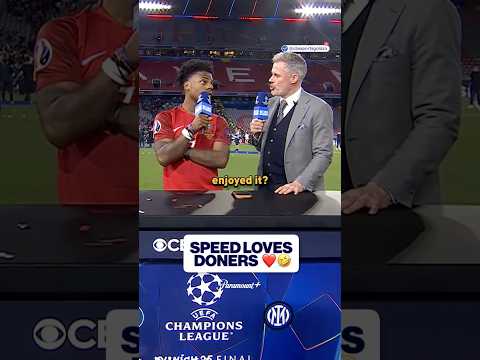 Speed is LOVING Munich 🤣🍽| UCL Today | CBS Sports Golazo