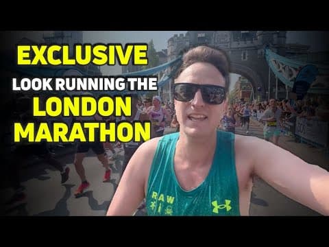 An EXCLUSIVE Look at Running The 2025 London Marathon
