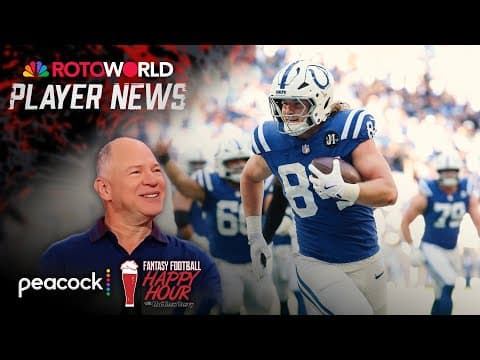 Indianapolis Colts TE Tyler Warren the ‘total package’ | Fantasy Football Happy Hour | NFL on NBC
