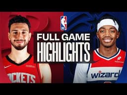 ROCKETS at WIZARDS | FULL GAME HIGHLIGHTS | March 2, 2026