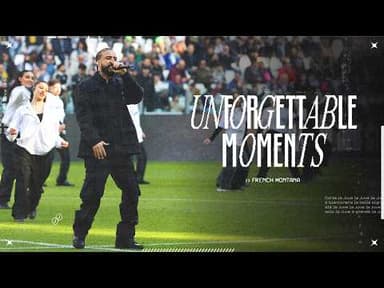 Go behind the scenes of FRENCH MONTANA's black-and-white weekend | UNFORGETTABLE MOMENTS