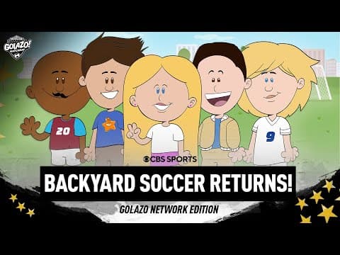 Backyard Soccer Meets The Golazo Network! | CBS Sports Golazo