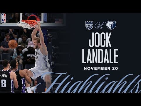 Jock Landale Highlights vs  Sacramento Kings