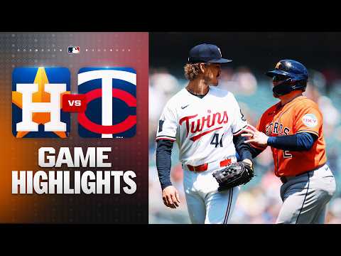 Astros vs. Twins Game Highlights (5/20/26) | MLB Highlights