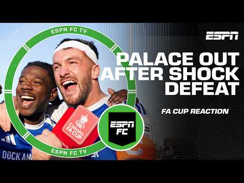UPSET OF THE CENTURY? 😯 Reaction to Macclesfield’s FA Cup win vs. Crystal Palace | ESPN FC