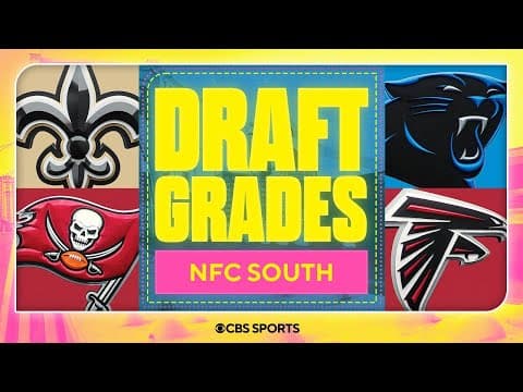 Draft Grades for EACH NFC South team | 2026 NFL Draft
