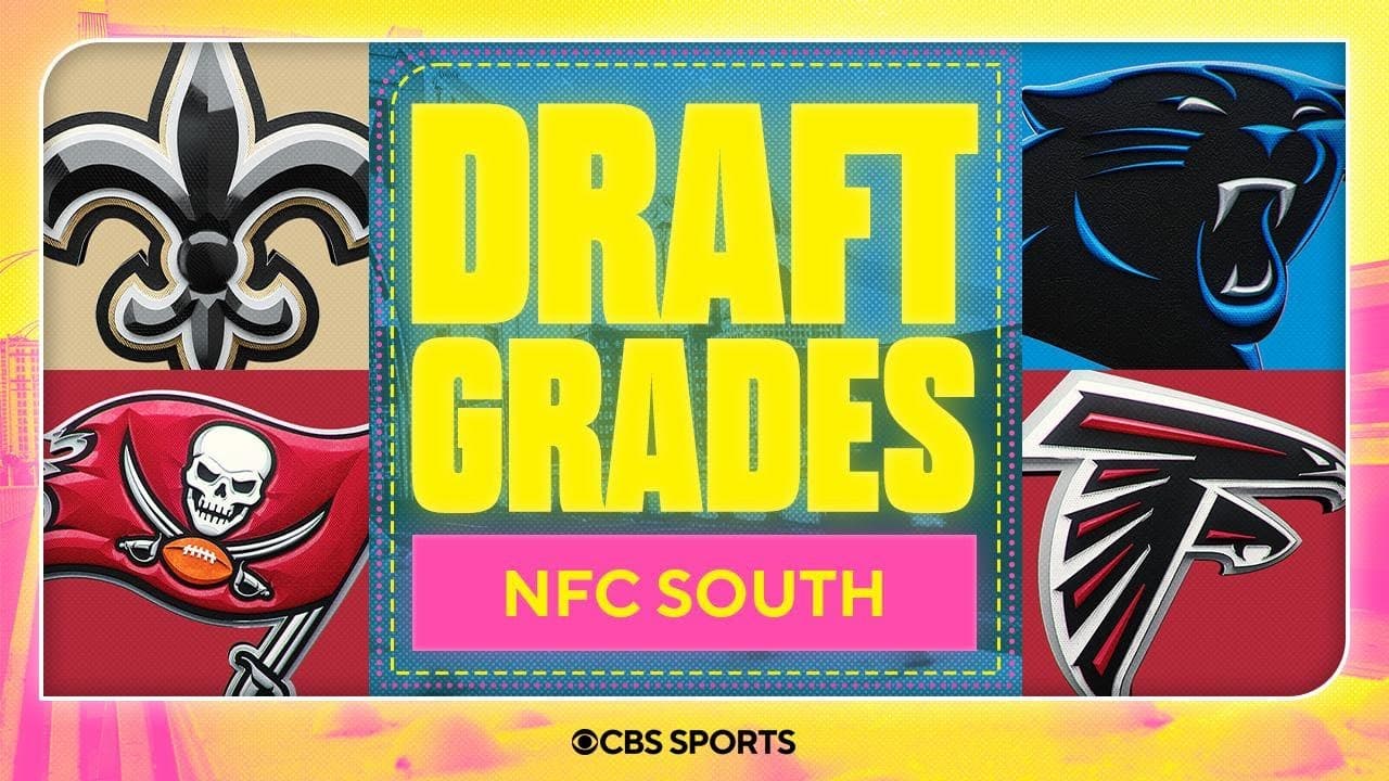 Draft Grades for EACH NFC South team | 2026 NFL Draft