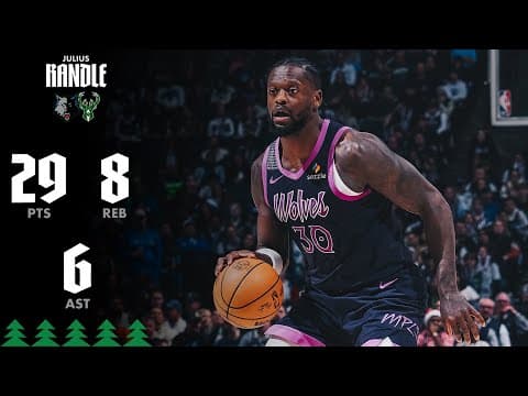 Julius Randle Does It All In IMPRESSIVE 29-Point Outing vs Milwaukee Bucks | 01.13.26