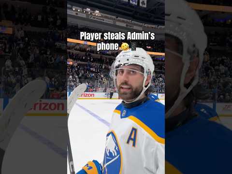 Beck Malenstyn wanted to be Admin 📸 #nhl #buffalosabres #hockey