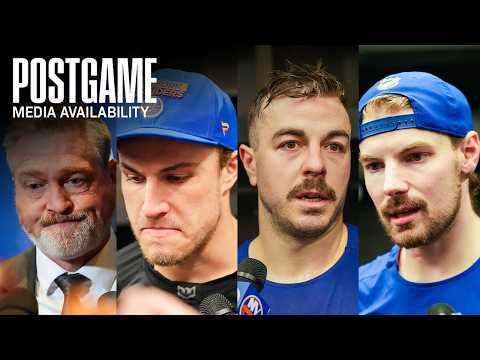 New York Islanders Postgame Availability | NYI 1 at WSH 4