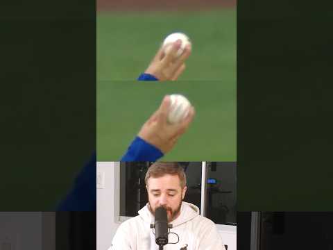 Comparing Yoshinobu Yamamoto's four-seam fastball to his splitter