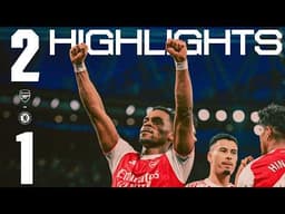 SALIBA & TIMBER GOALS EARN ALL THREE POINTS | HIGHLIGHTS | Arsenal vs Chelsea (2-1) l Premier League