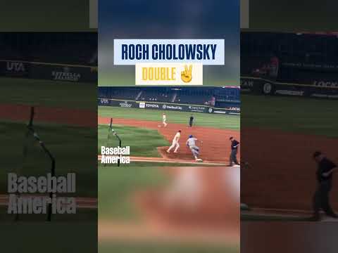 Two-bagger for the No. 1 draft prospect 🔥 #mlb #mlbdraft #collegebaseball #ucla #baseball