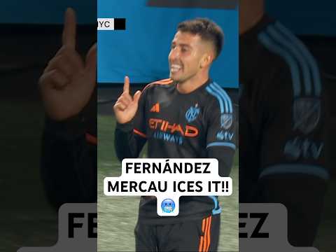 Fernández Mercau AGAIN ON THE COUNTER for NYCFC!!🤯