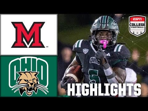 Miami (OH) RedHawks vs. Ohio Bobcats | Full Game Highlights | ESPN College Football