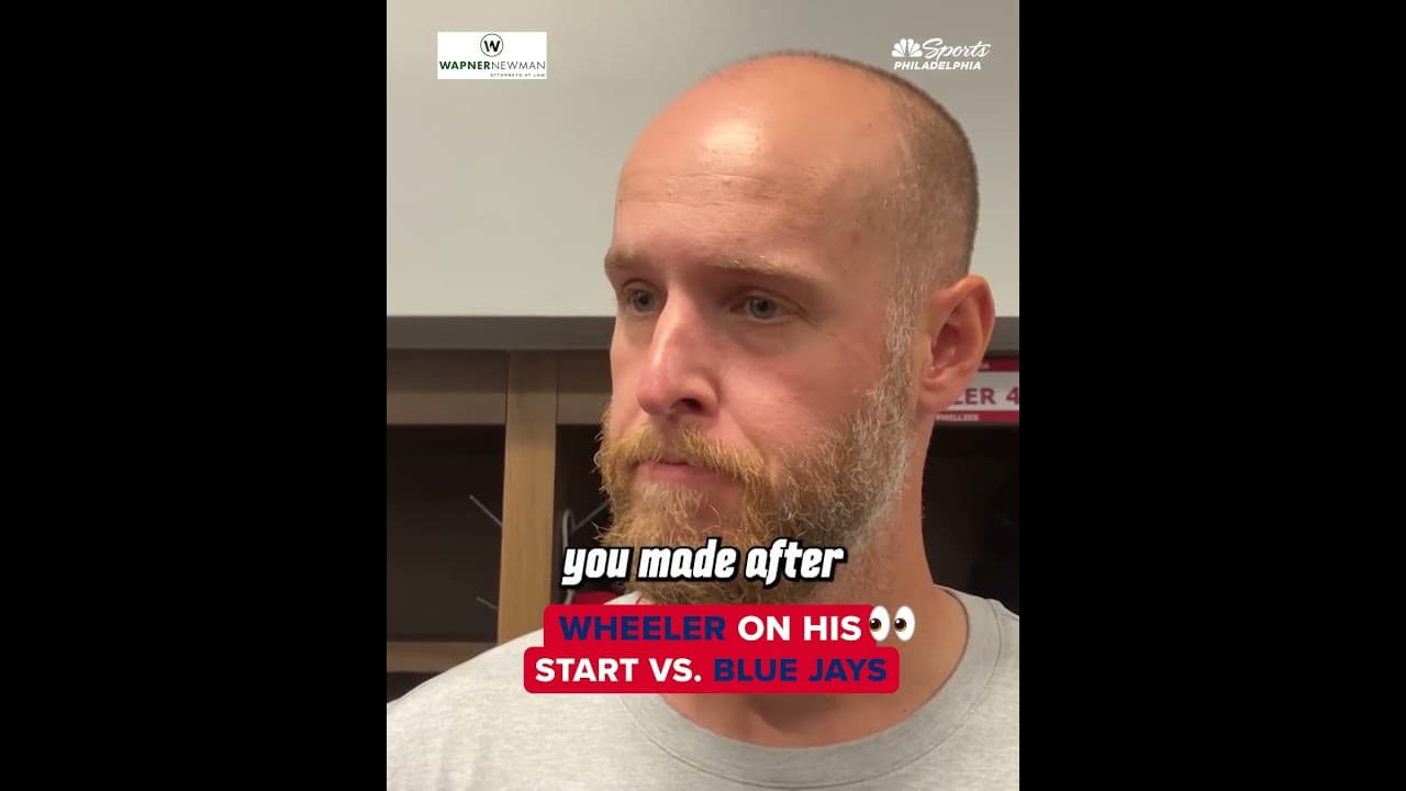 Zack Wheeler evaluates his start against the Jays
