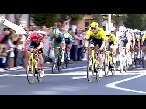 Jonas Vingegaard Surprises Joao Almeida with Bunch Sprint | Vuelta a Espana 2025 Stage 19