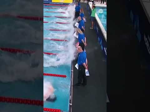 Hubert Kos Wins 50m Backstroke at 2025 Swimming World Cup #HubertKos #swimming #backstroke #WorldCup