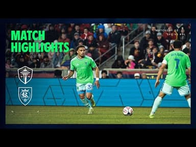 HIGHLIGHTS: Real Salt Lake vs. Seattle Sounders FC | February 28, 2026