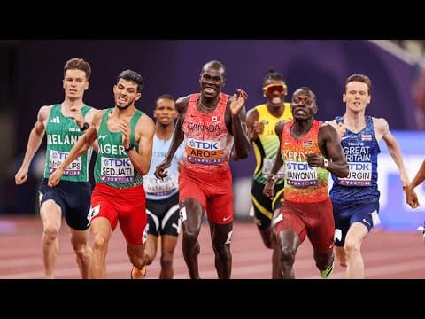 Analysis: Emmanuel Wanyonyi wins thrilling 800 over Arop, Sedjati, and Cian McPhillips