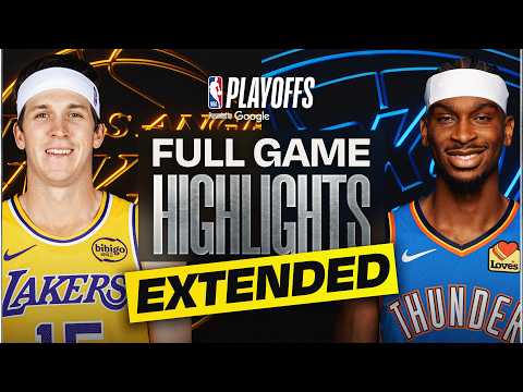 EXTENDED: #4 LAKERS at #1 THUNDER | FULL GAME 2 HIGHLIGHTS | May 7, 2026