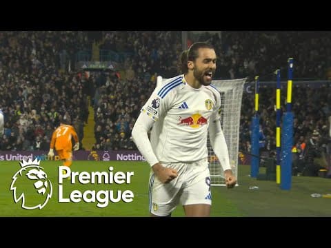 Dominic Calvert-Lewin chests Leeds 3-0 in front of Nottingham Forest | Premier League | NBC Sports