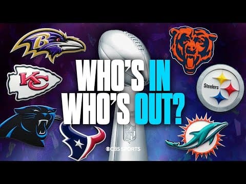 Who's In & Who's Out in the latest NFL Playoff Picture? | Breaking down the path for Chiefs & Ravens