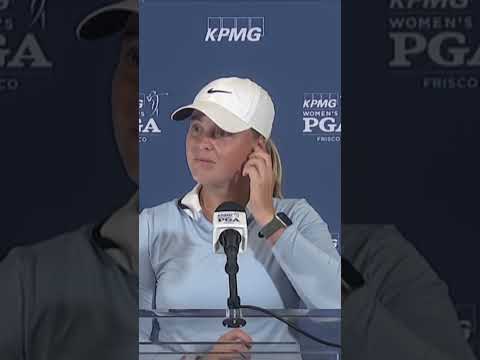 Maja Stark cried after J.J. Spaun's U.S. Open win 🥹