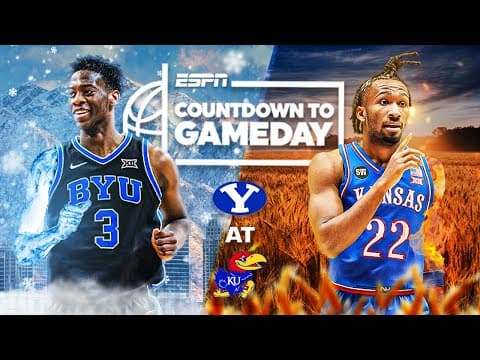 🚨 College GameDay LIVE in Lawrence! BYU vs Kansas Sets the Big 12 on Fire 🔥
