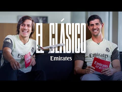 El Clásico Challenge | Courtois x Álvaro Carreras | Real Madrid