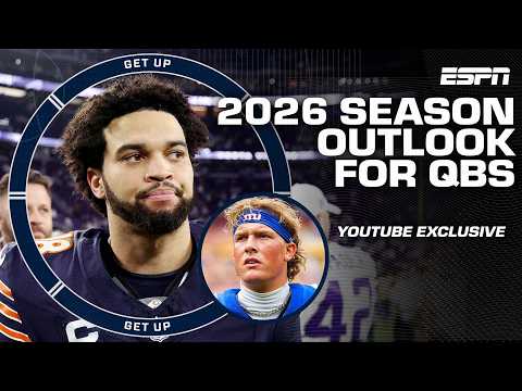 Jaxson Dart, Drake Maye & Caleb Williams have a successful 2026 if... | Get Up YouTube Exclusive