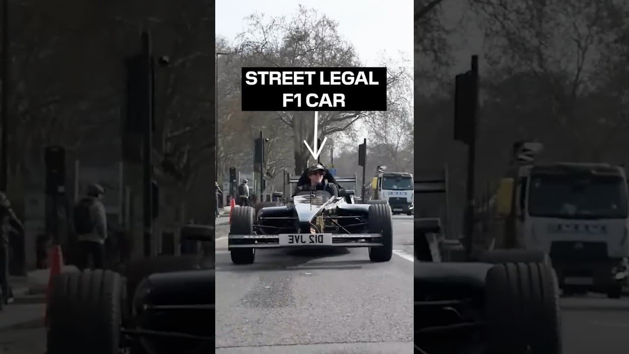 Picking Up Passengers in an F1 Car