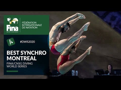The best Synchro-Dives from Montreal | FINA/CNSG Diving World Series 2020
