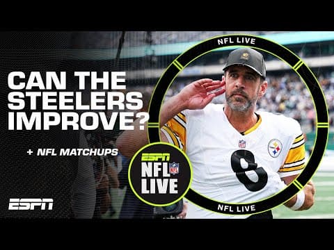 The Steelers NEED to play better + Is Drake Maye up next? I NFL Live