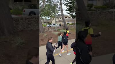 2026 Big Sur Marathon Shake-Out Run by #HOKA #BigSurMarathon