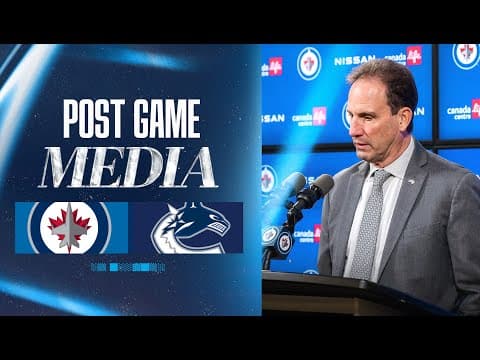 LIVE: Postgame vs. Canucks | November 11, 2025