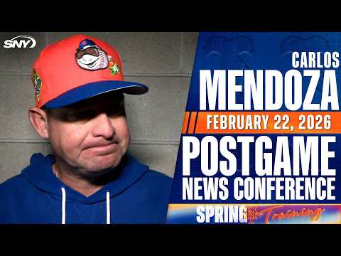 Carlos Mendoza on Mets' 6–4 victory over the Yankees