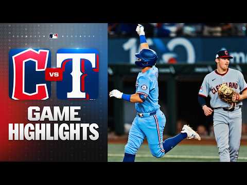 Guardians vs. Rangers Game Highlights (6/7/26) | MLB Highlights